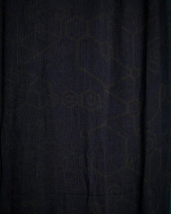 Scarf / Pareo Bamboo - BLACK SHAMANKA - Yacxilan Artwear