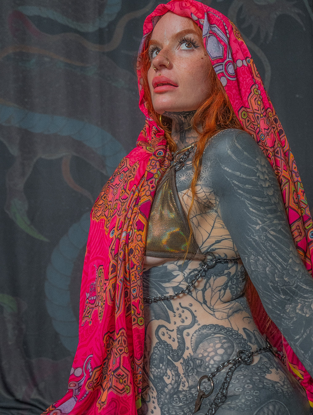 Scarf / Pareo Bamboo - ATLANTIS LAVA