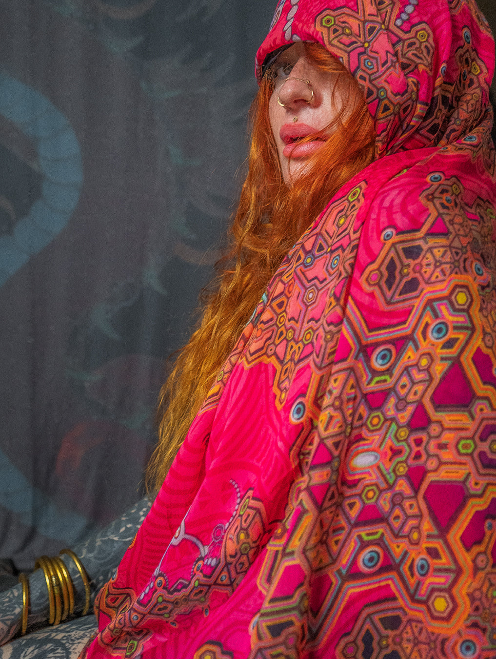 Scarf / Pareo Bamboo - ATLANTIS LAVA