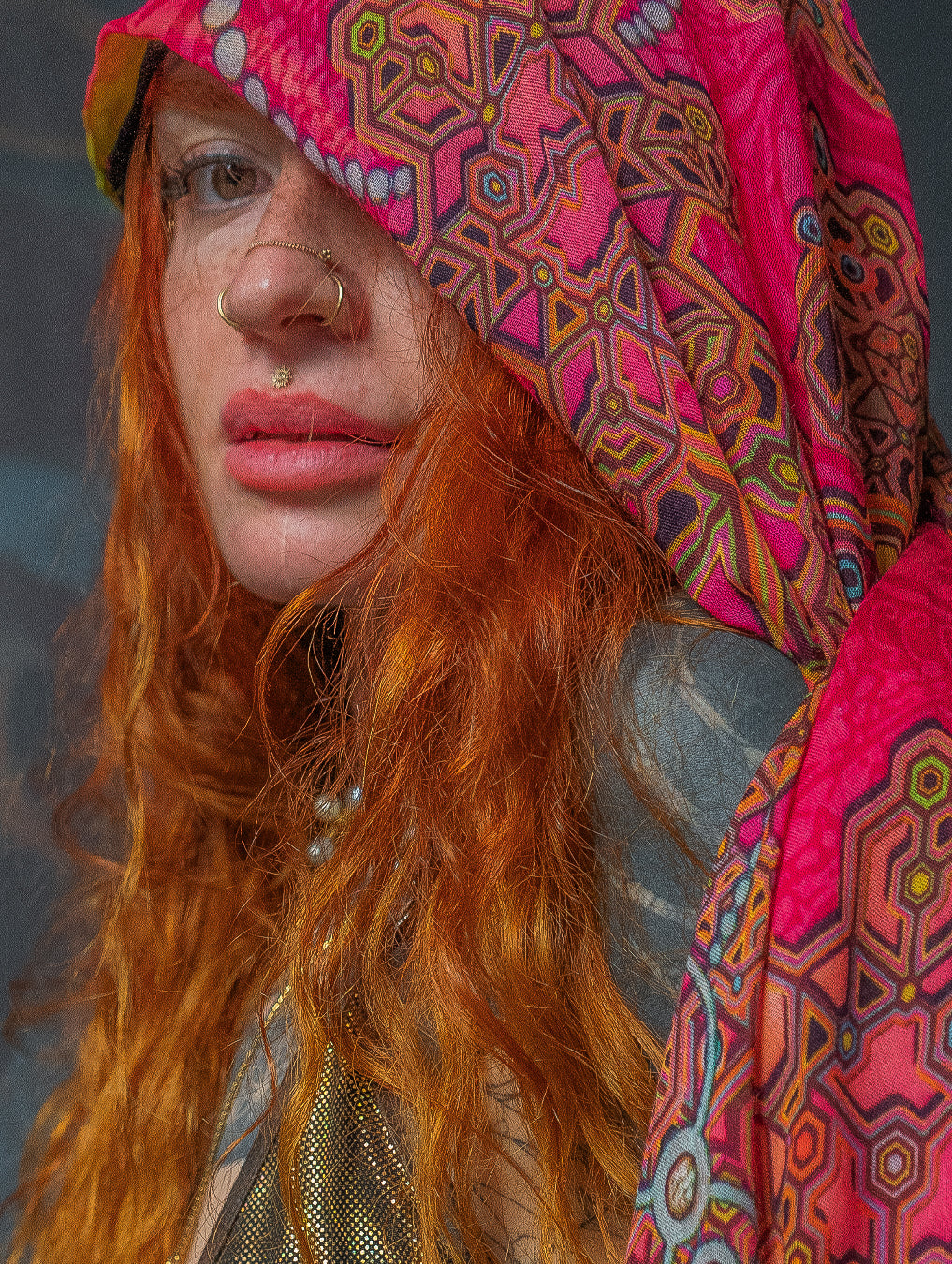 Scarf / Pareo Bamboo - ATLANTIS LAVA
