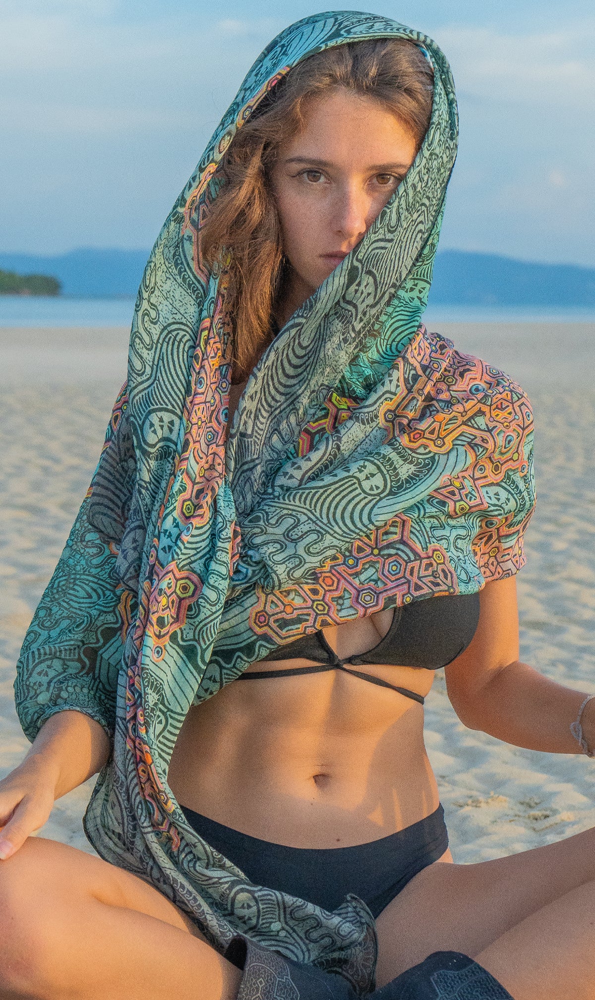 Scarf / Pareo Bamboo - ATLANTIS