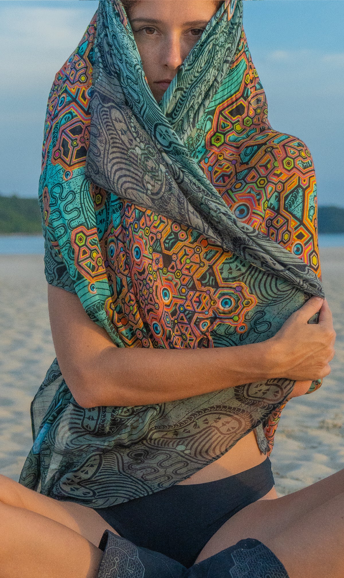 Scarf / Pareo Bamboo - ATLANTIS