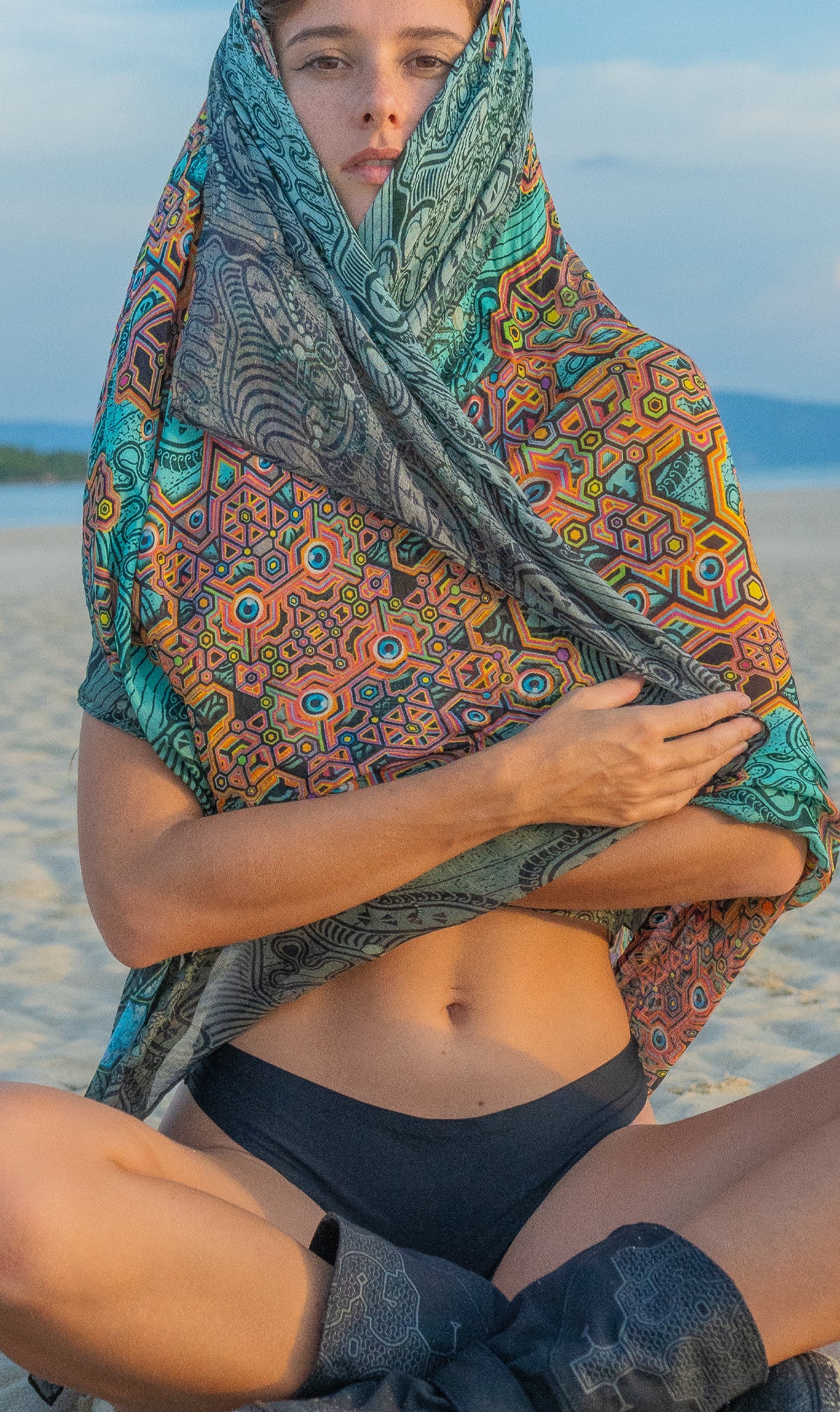 Scarf / Pareo Bamboo - ATLANTIS