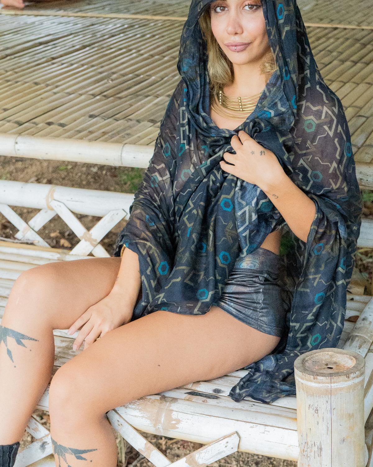 Scarf / Pareo Bamboo - CUBIX Yacxilan Artwear