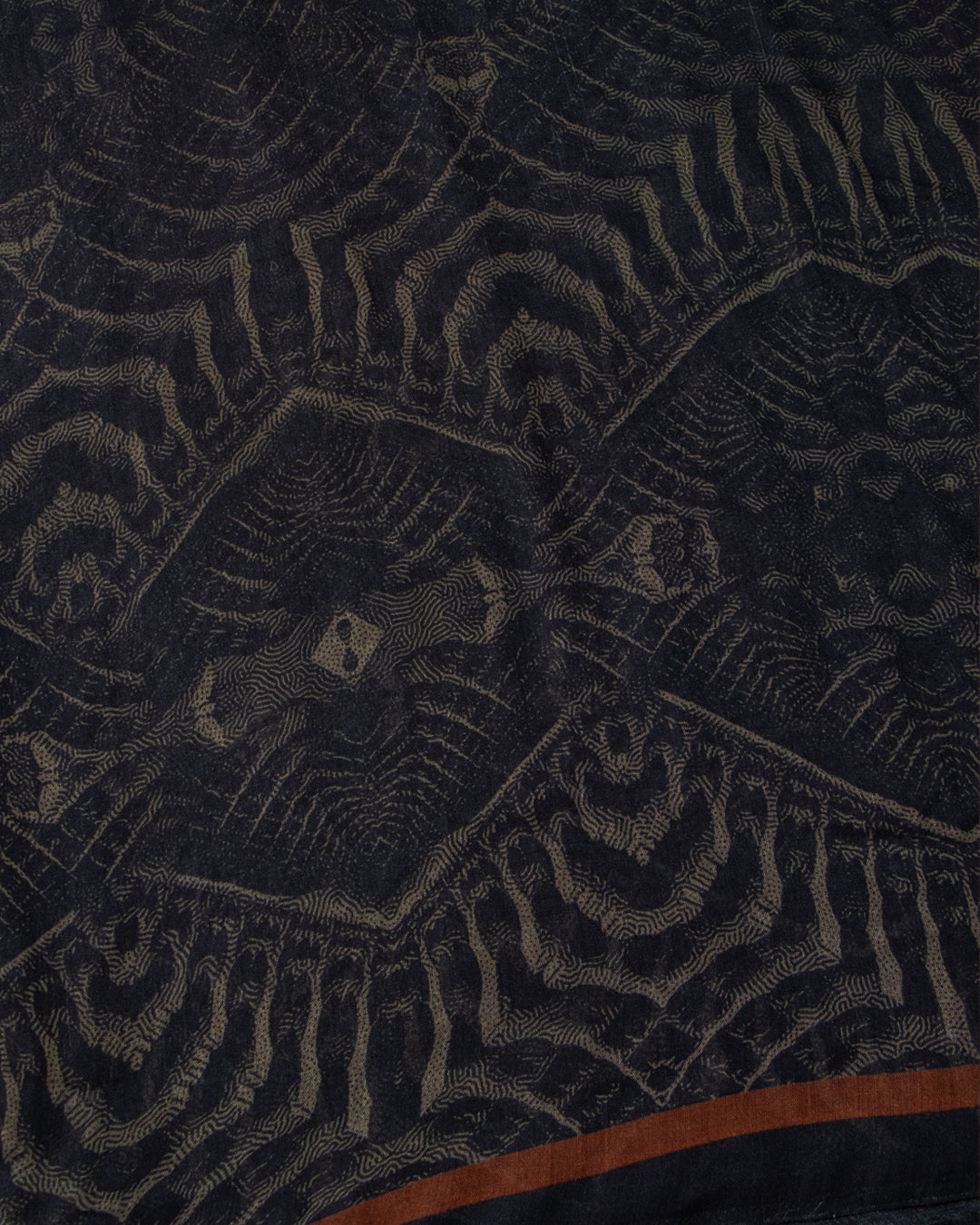 Scarf / Pareo Bamboo - DARK SANDOKAN LAVA