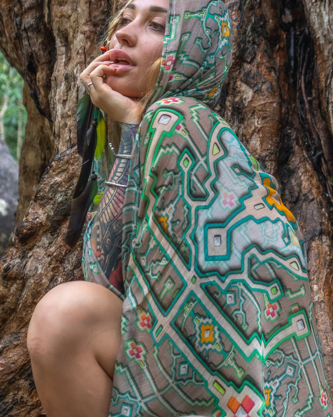 Scarf / Pareo Bamboo - HUIRRARIKA