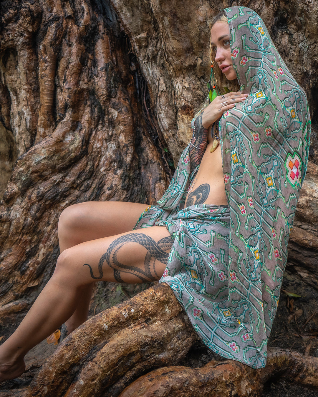 Scarf / Pareo Bamboo - HUIRRARIKA