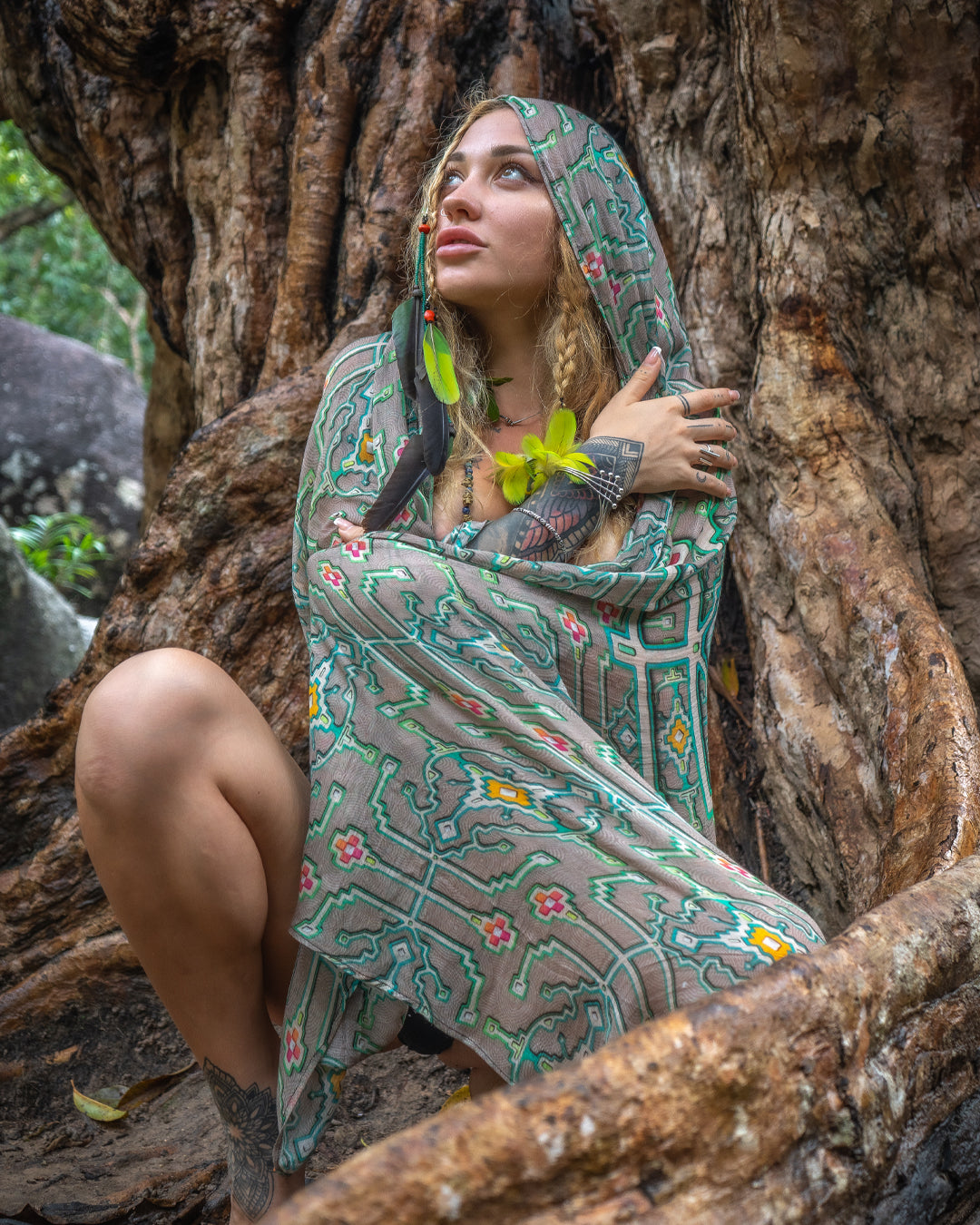 Scarf / Pareo Bamboo - HUIRRARIKA