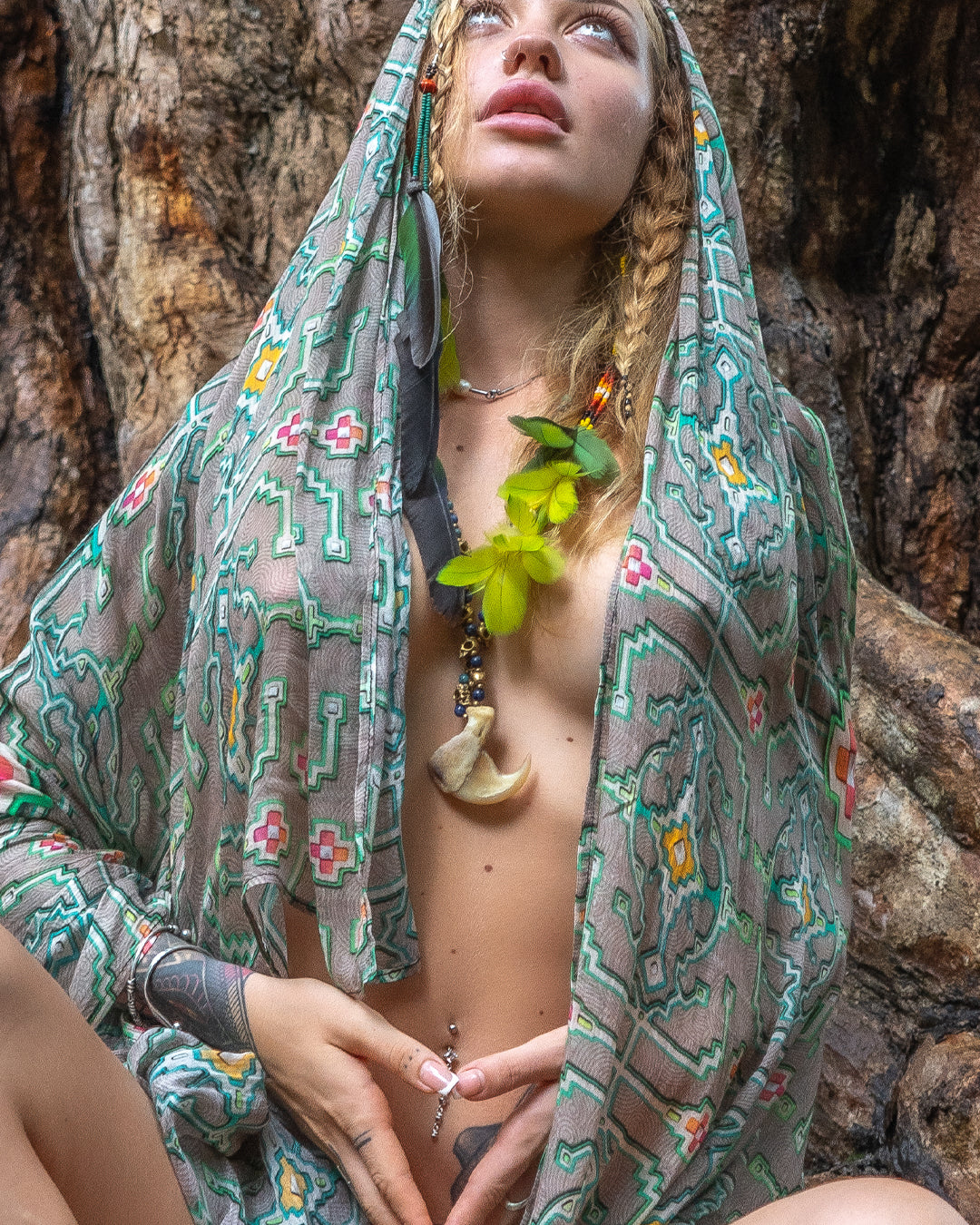 Scarf / Pareo Bamboo - HUIRRARIKA