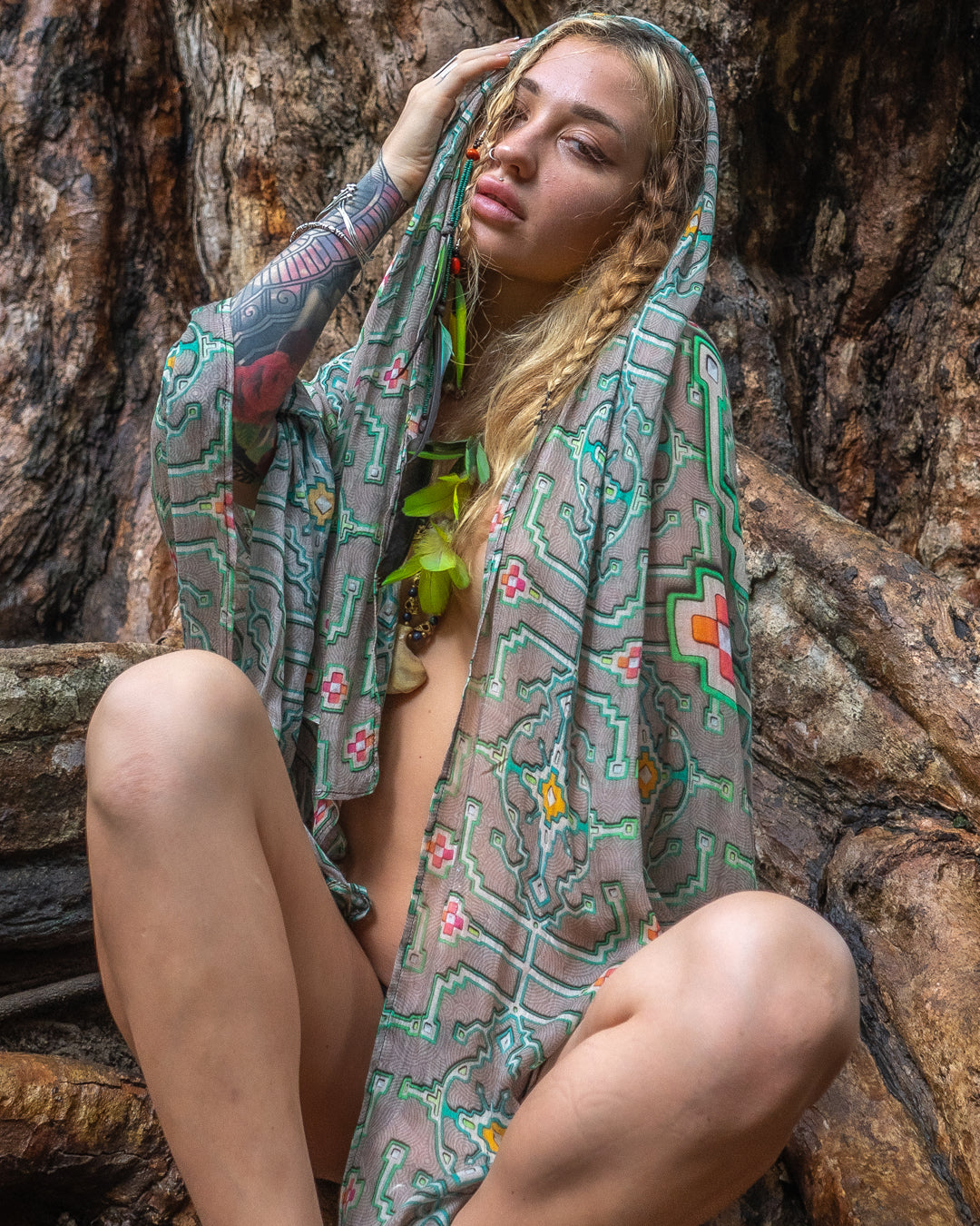 Scarf / Pareo Bamboo - HUIRRARIKA