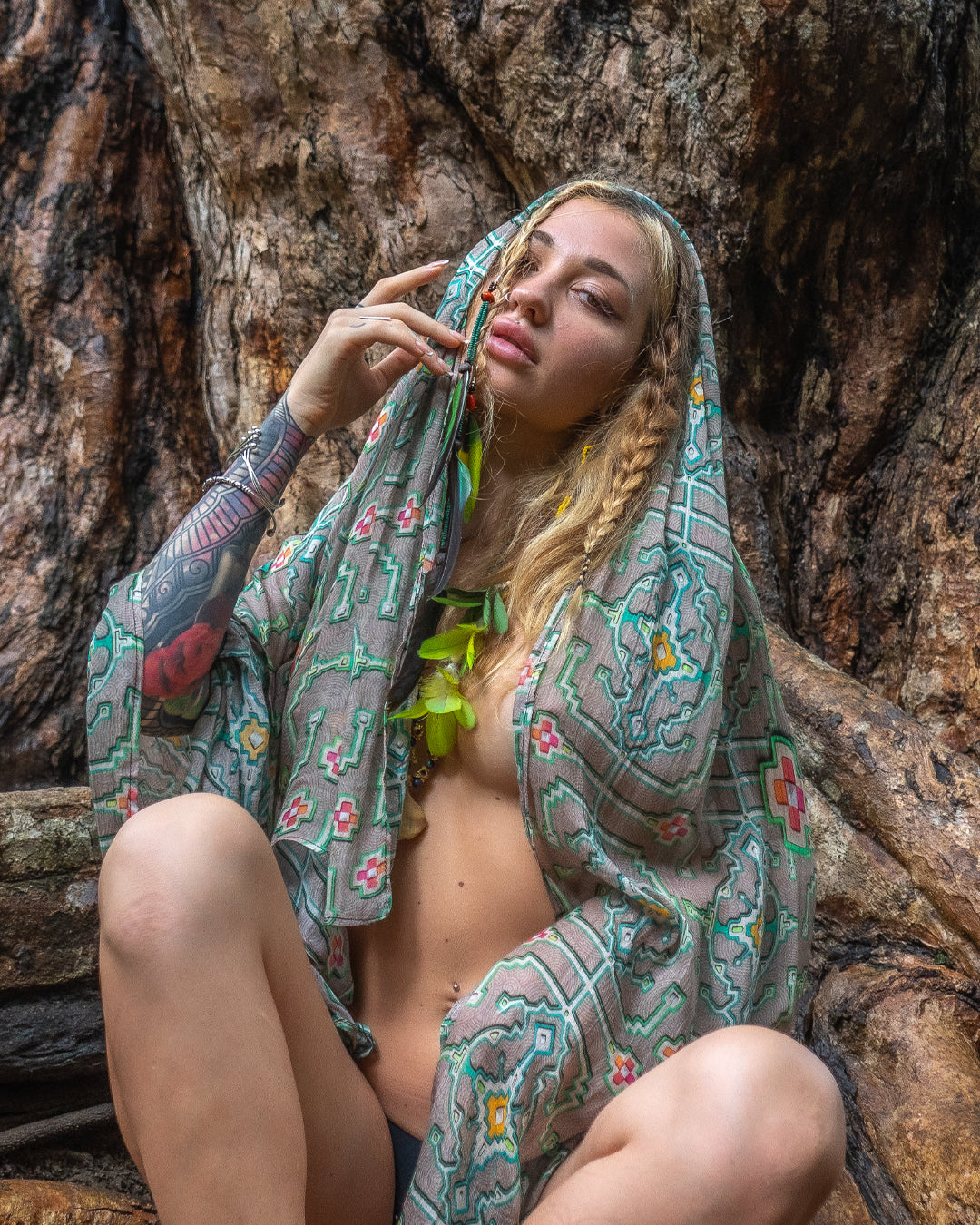 Scarf / Pareo Bamboo - HUIRRARIKA