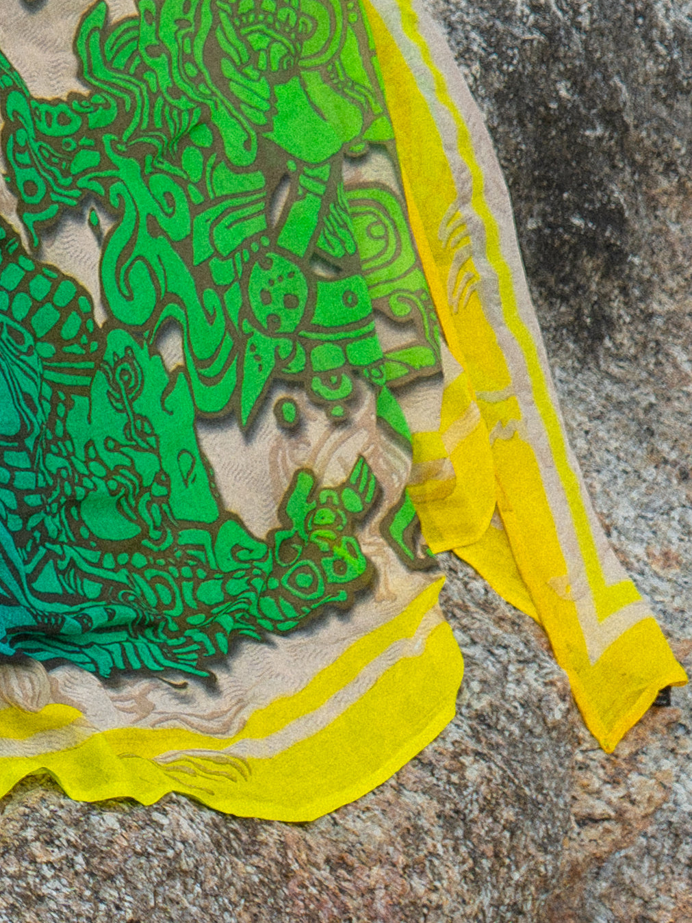 Scarf / Pareo Bamboo - JADEMAYANS SUNSET Double