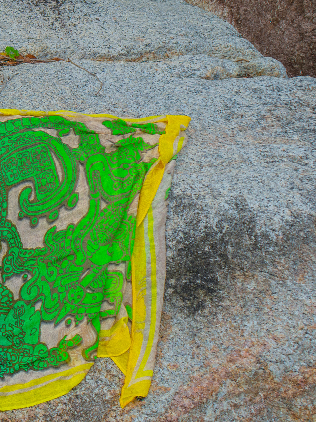 Scarf / Pareo Bamboo - JADEMAYANS SUNSET Double