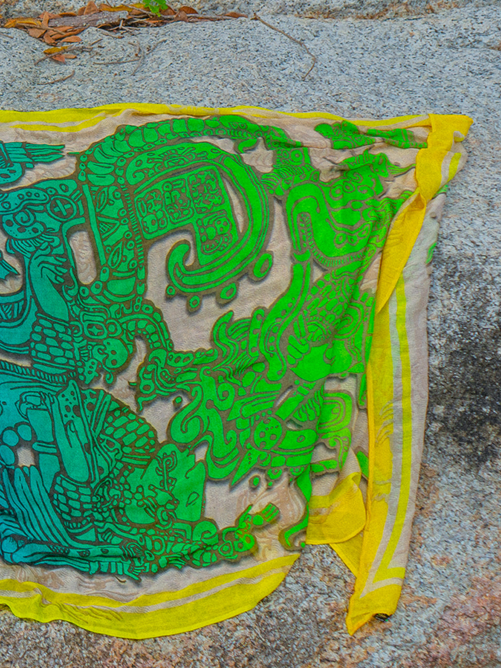 Scarf / Pareo Bamboo - JADEMAYANS SUNSET Double