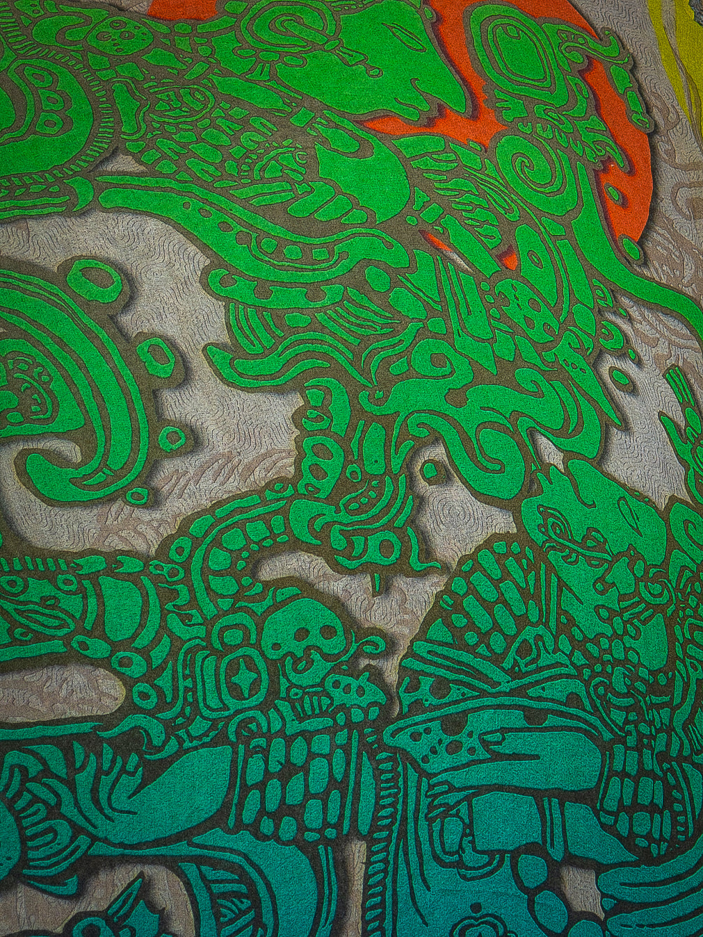 Scarf / Pareo Bamboo - JADEMAYANS SUNSET