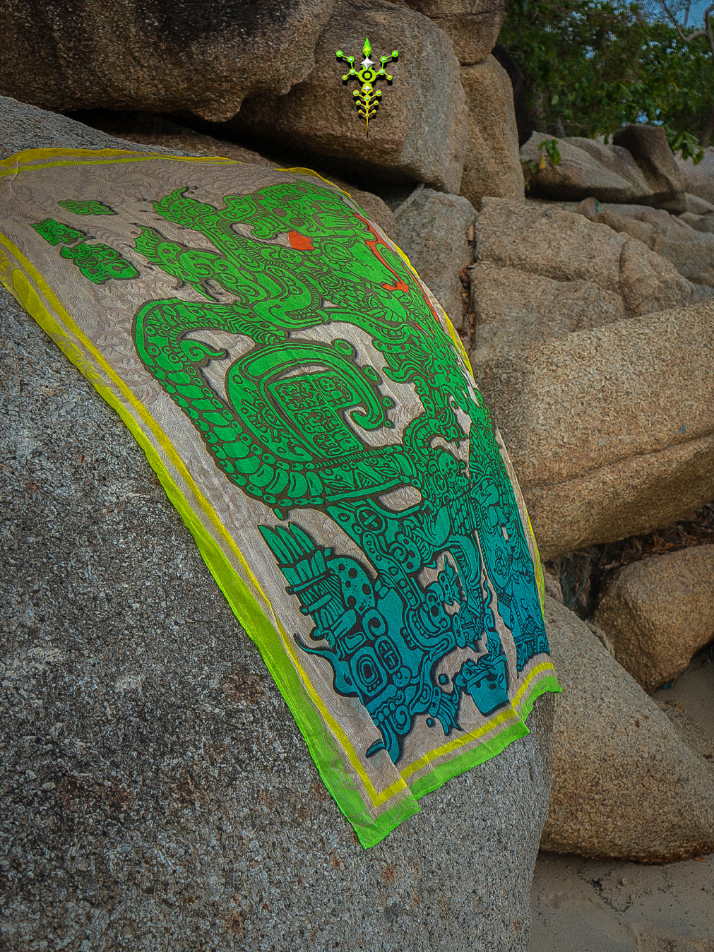 Scarf / Pareo Bamboo - JADEMAYANS SUNSET