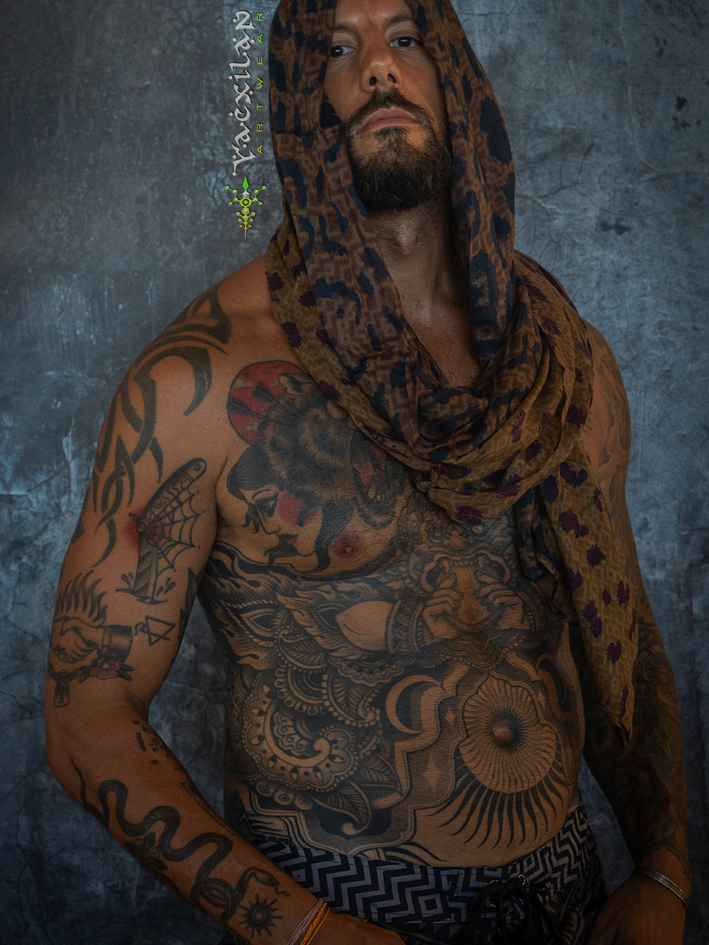 Scarf / Pareo Bamboo - LEOPARDUS