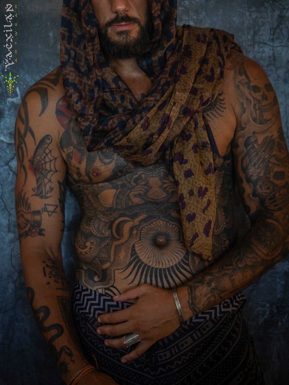 Scarf / Pareo Bamboo - LEOPARDUS