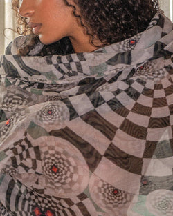 Scarf / Pareo Bamboo - MATZOKIO - Yacxilan Artwear