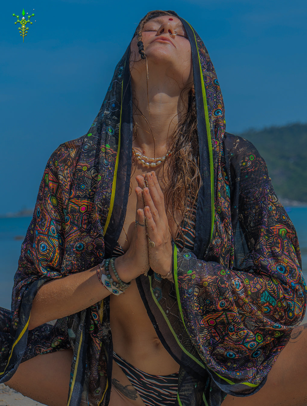 Scarf / Pareo Bamboo - PSYCHEDELIKA GALACTIKA New