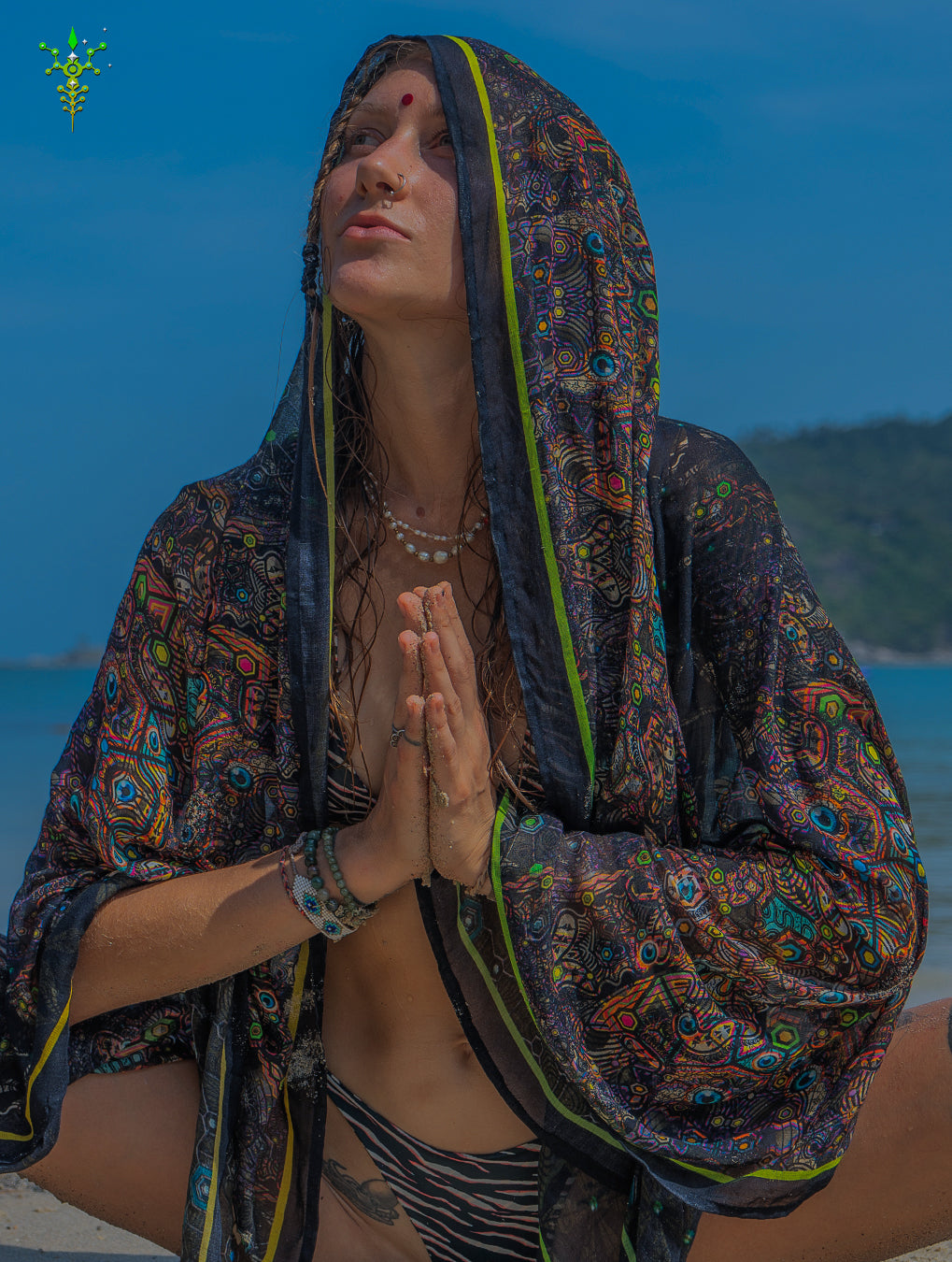 Scarf / Pareo Bamboo - PSYCHEDELIKA GALACTIKA New