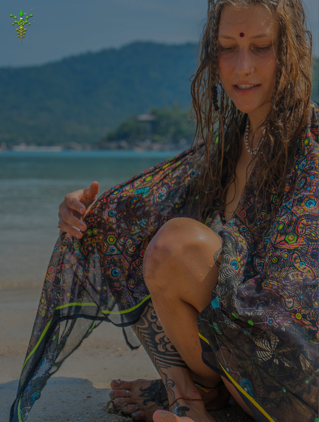Scarf / Pareo Bamboo - PSYCHEDELIKA GALACTIKA New