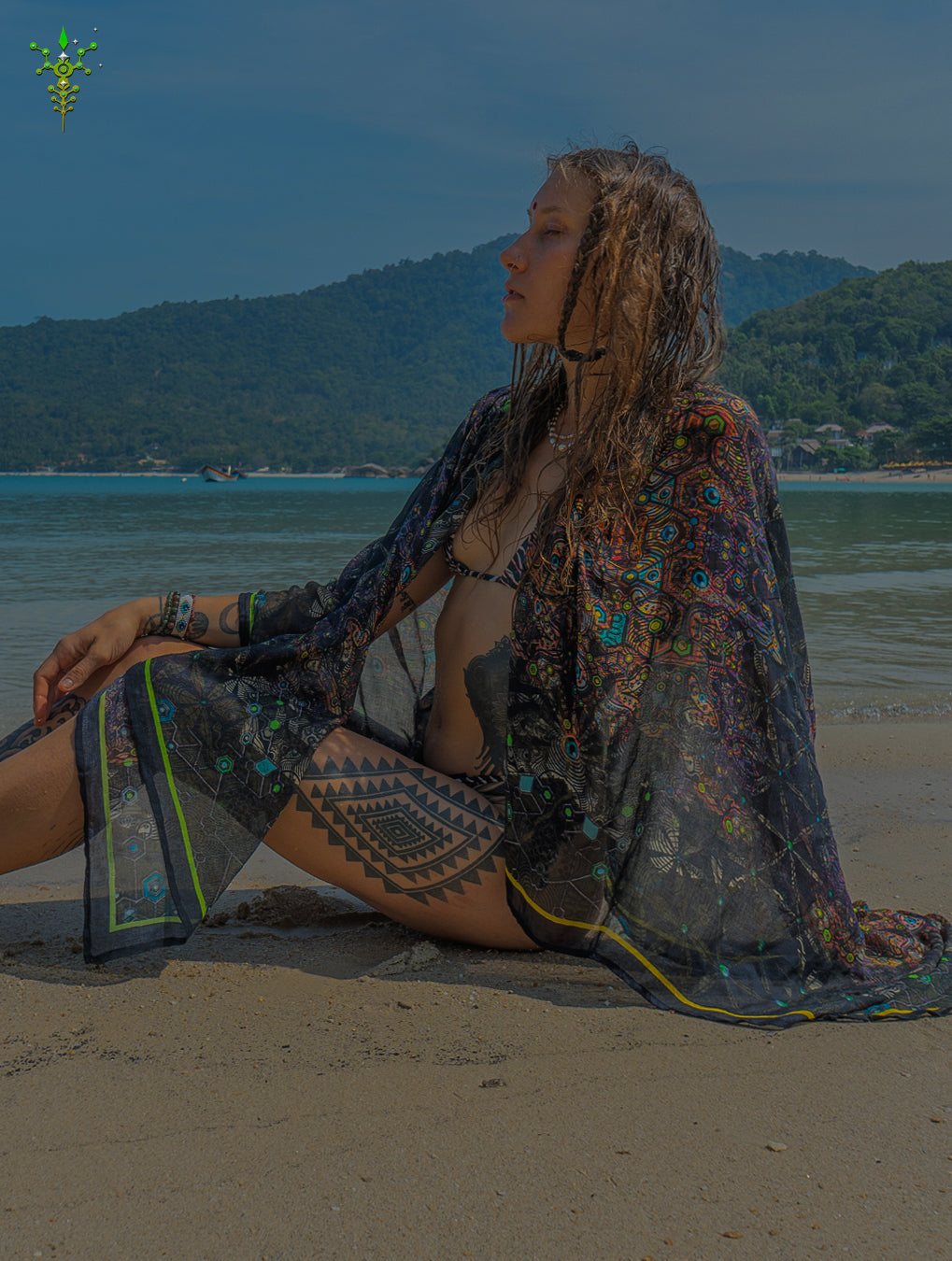 Scarf / Pareo Bamboo - PSYCHEDELIKA GALACTIKA New