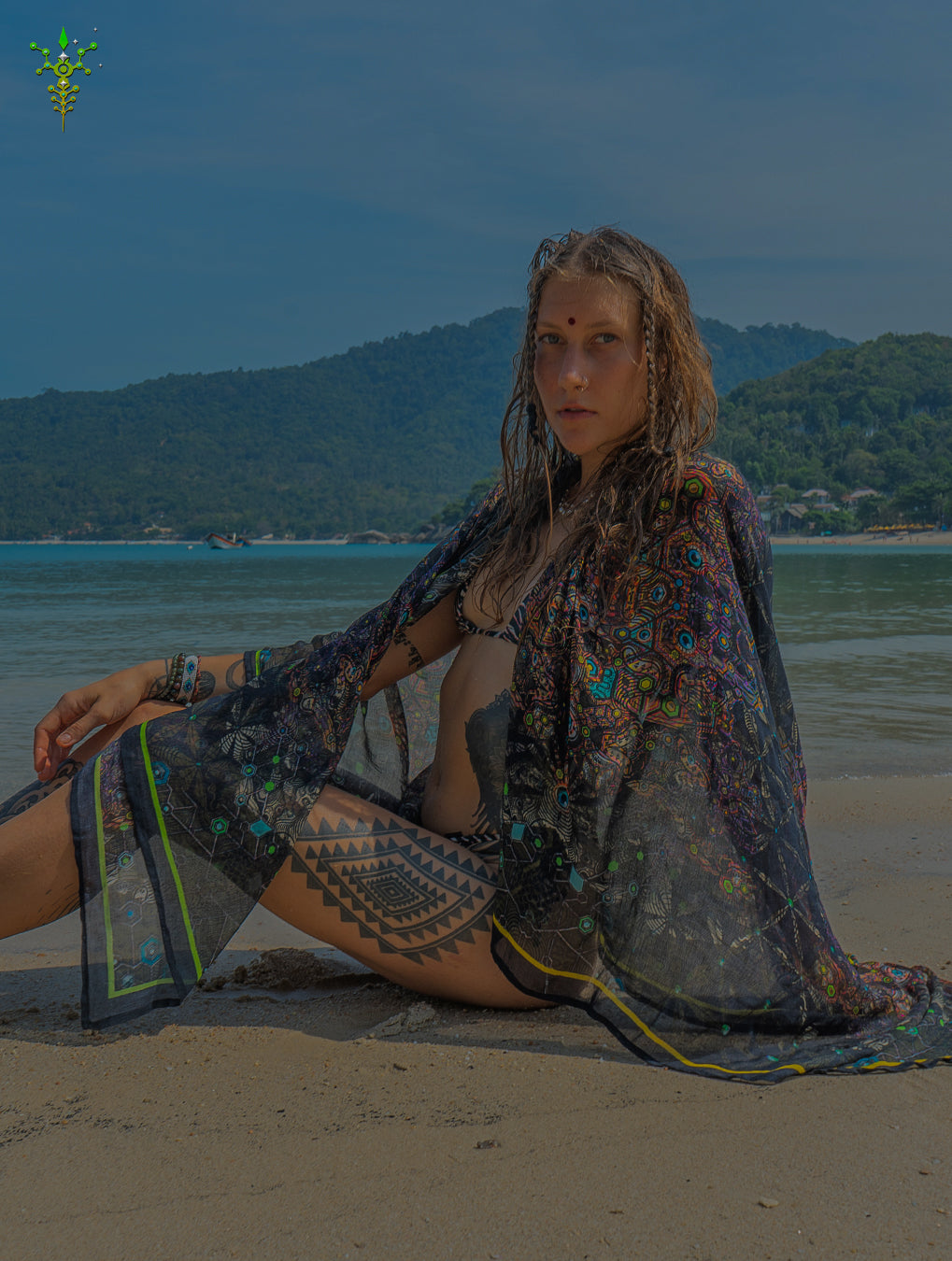 Scarf / Pareo Bamboo - PSYCHEDELIKA GALACTIKA New