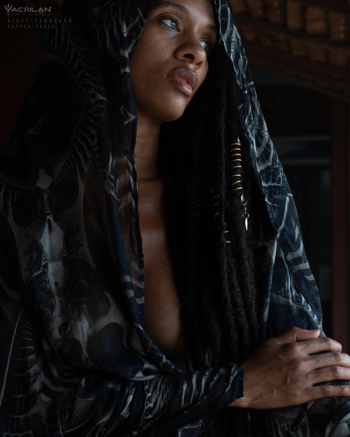 Scarf / Pareo Bamboo - DIRTY SANDOKAN Yacxilan Artwear