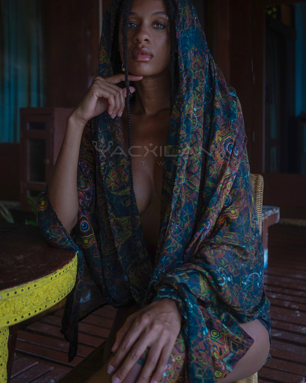 Scarf / Pareo Bamboo - SERPENTS N LADDERS