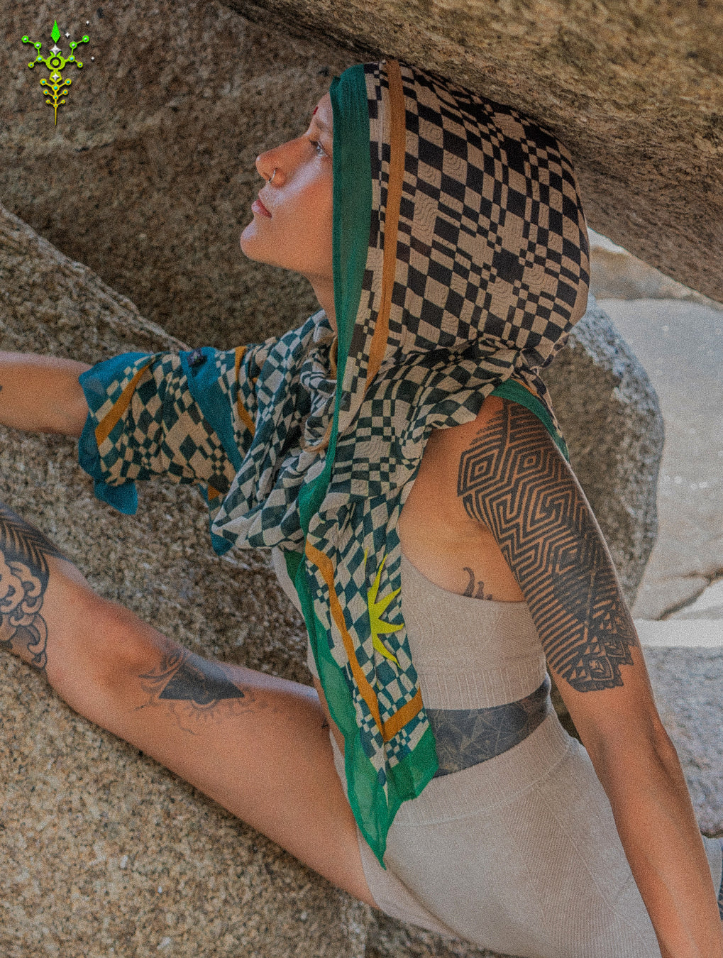 Scarf / Pareo Bamboo - PSYCOCHIC