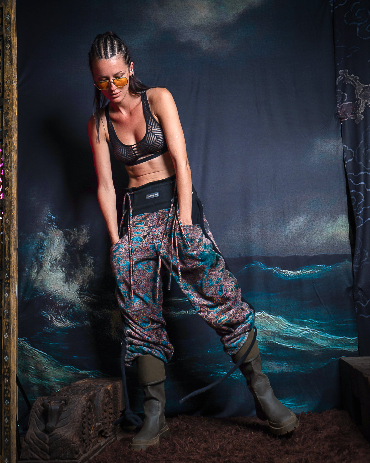 Pants Woman / Polka Ultra Fur - ATLANTHEON