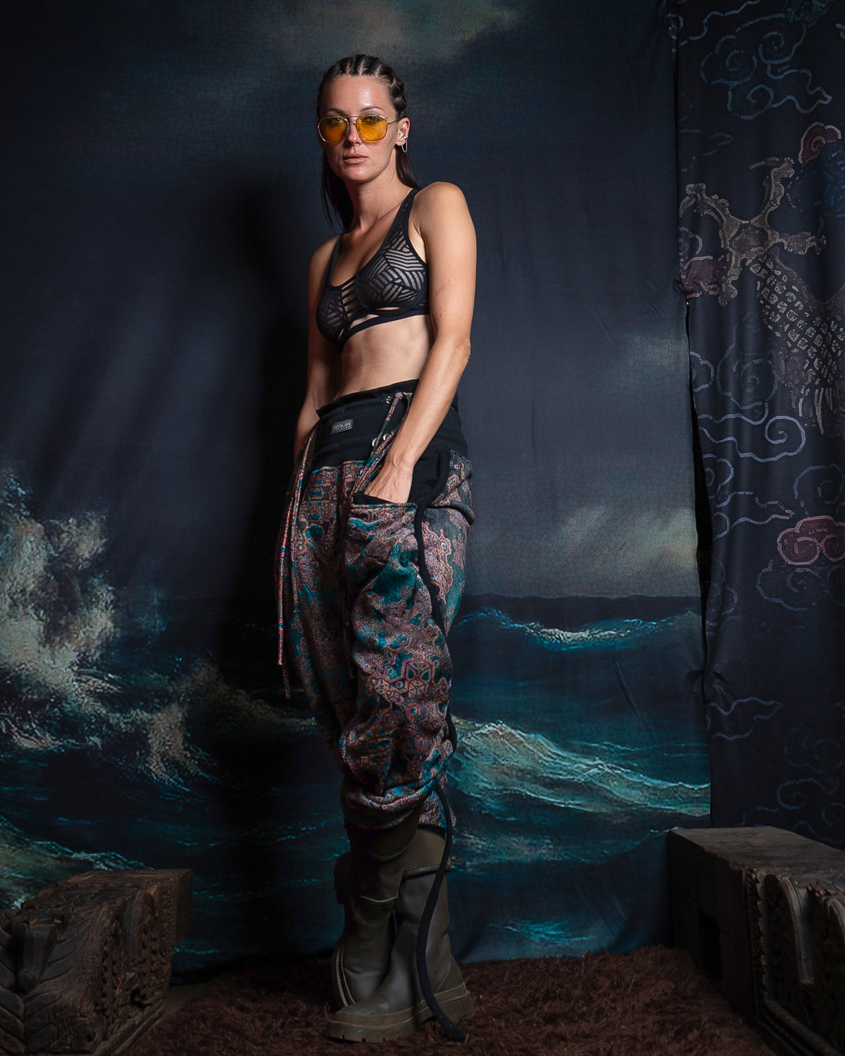 Pants Woman / Polka Ultra Fur - ATLANTHEON