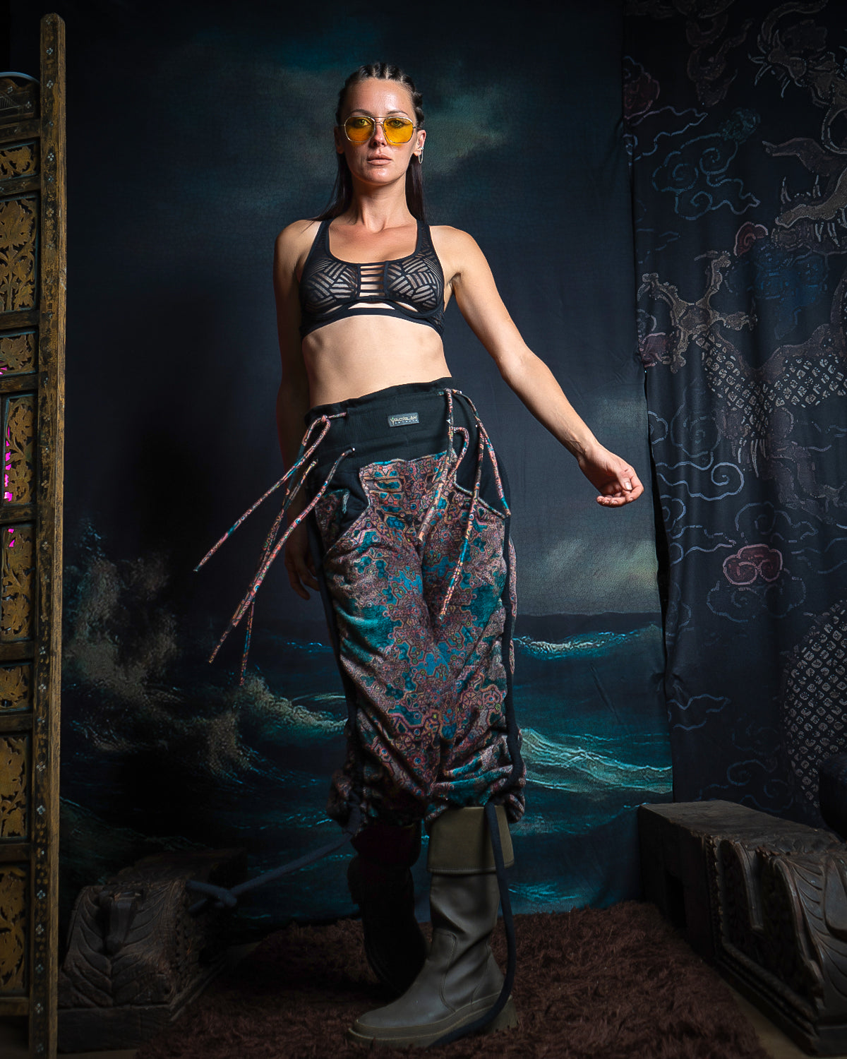 Pants Woman / Polka Ultra Fur - ATLANTHEON