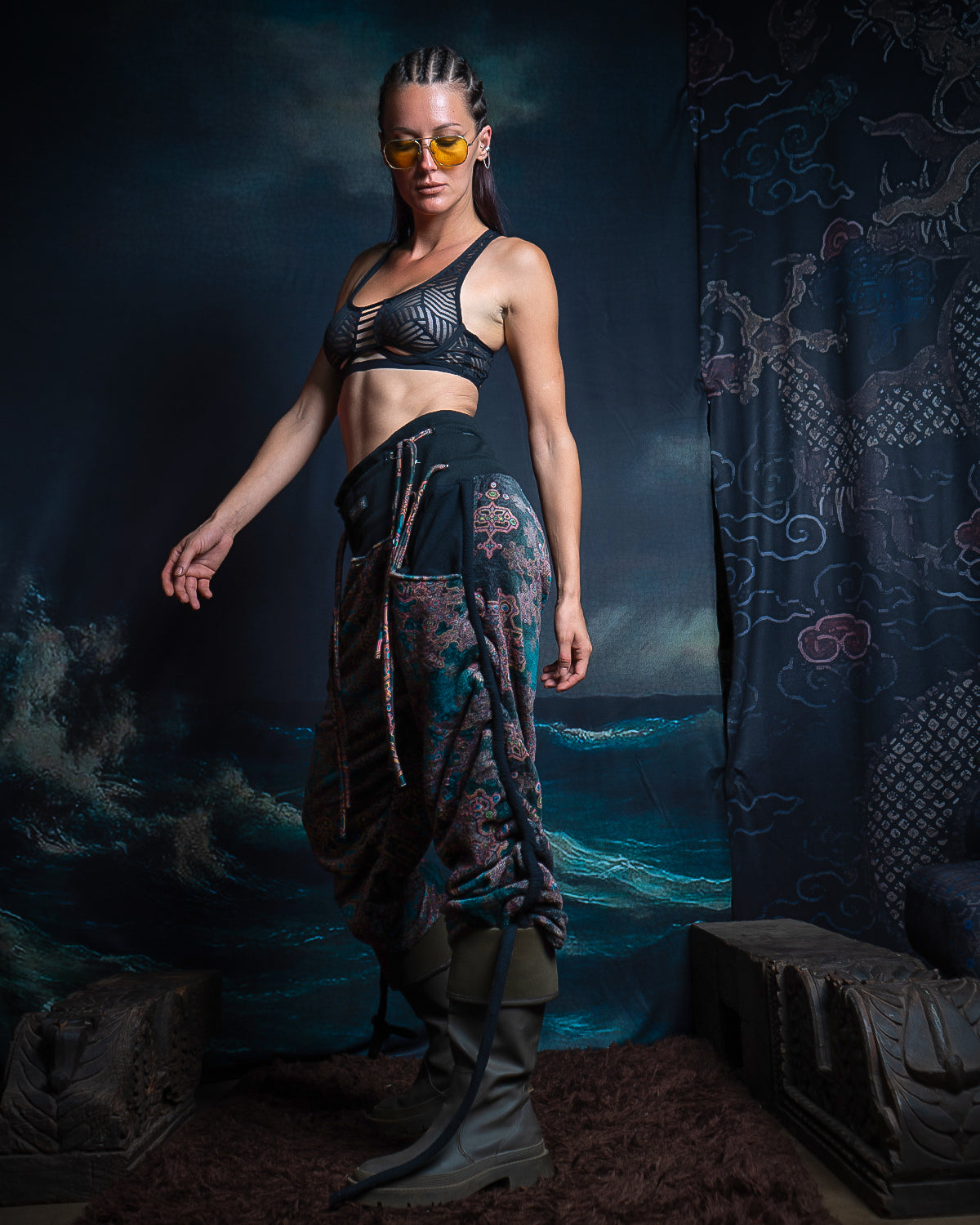 Pants Woman / Polka Ultra Fur - ATLANTHEON