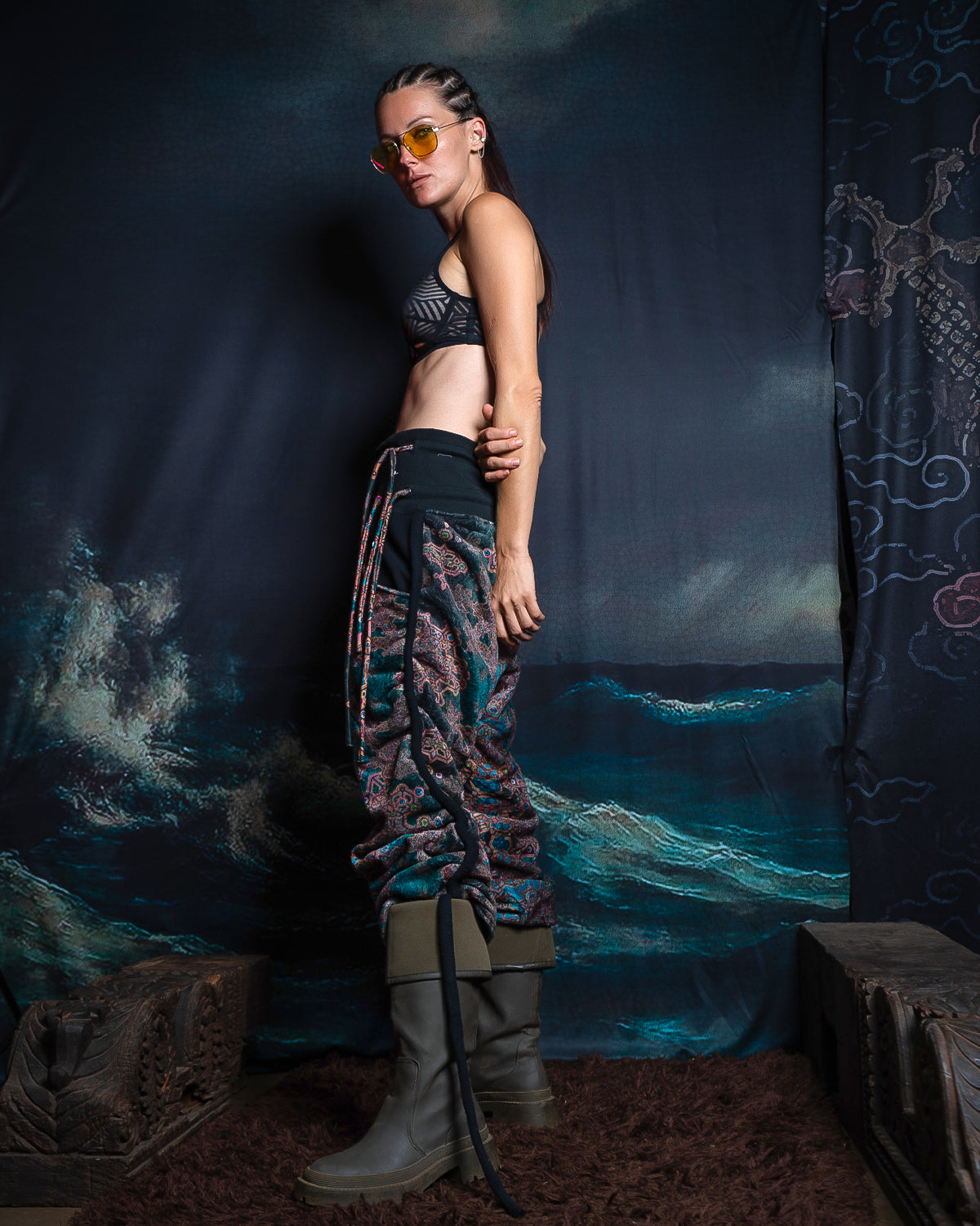 Pants Woman / Polka Ultra Fur - ATLANTHEON