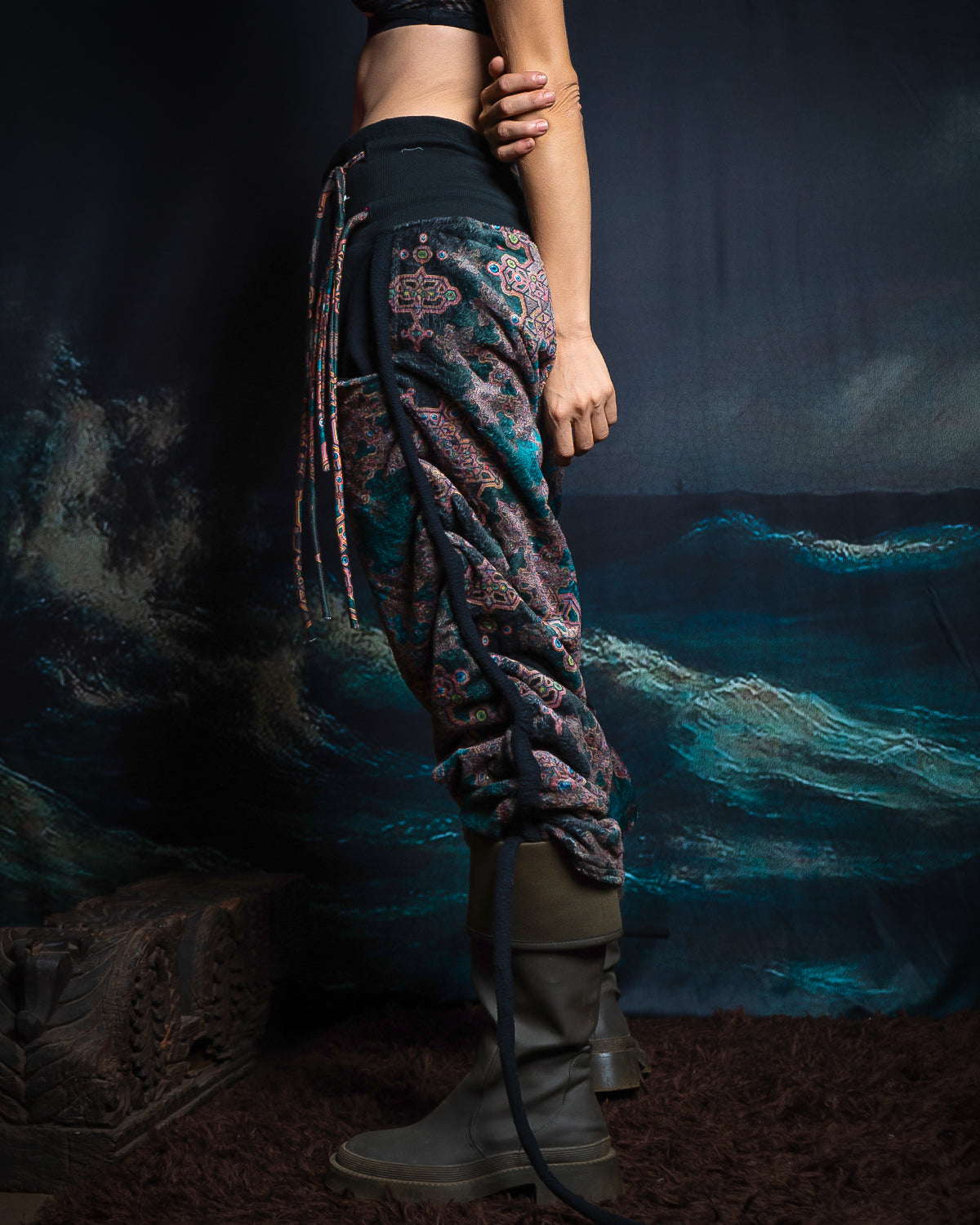 Pants Woman / Polka Ultra Fur - ATLANTHEON