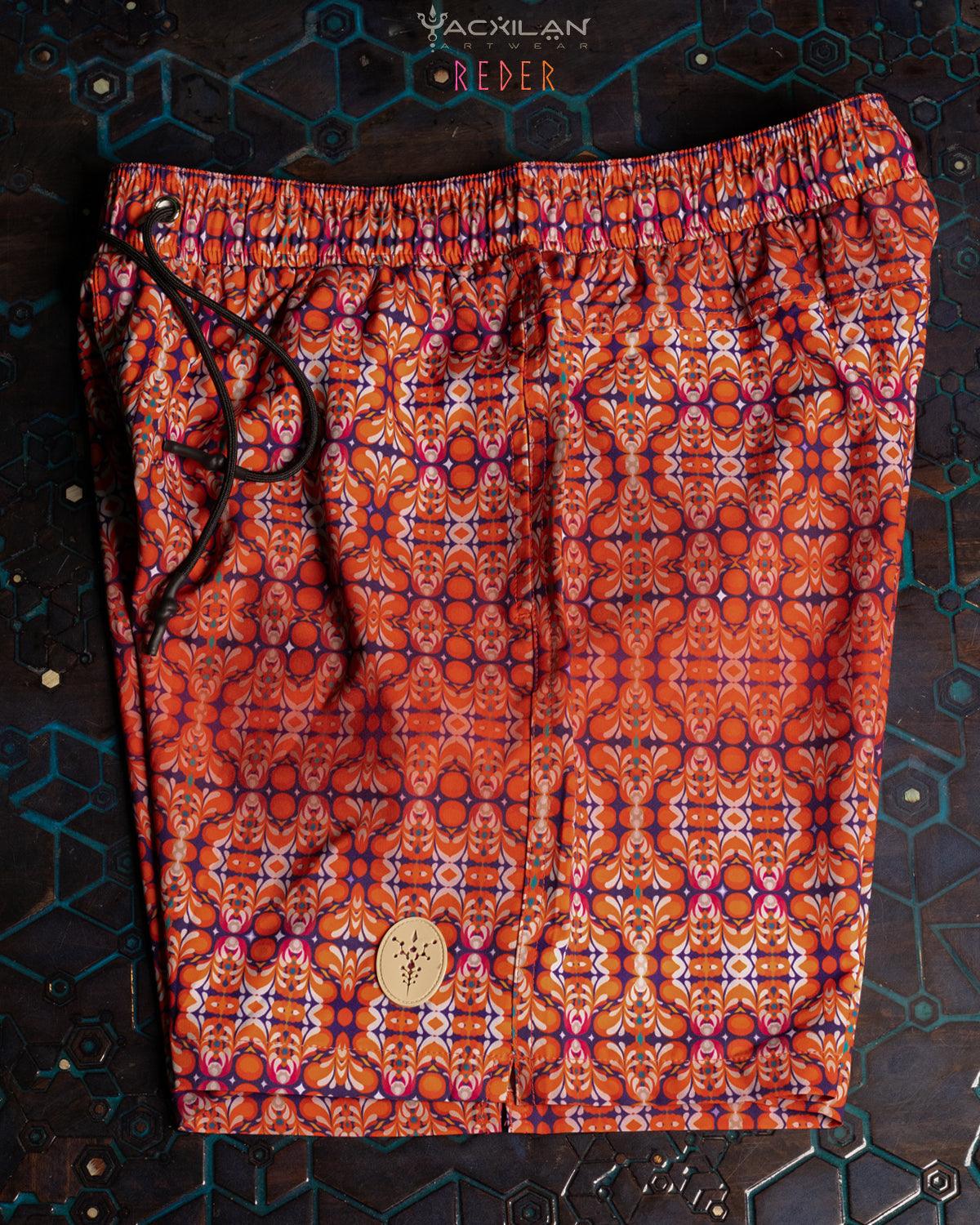 Pool Short Men / Recycled Polyester - REDER - Yacxilan Artwear