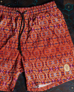 Pool Short Men / Recycled Polyester - REDER - Yacxilan Artwear