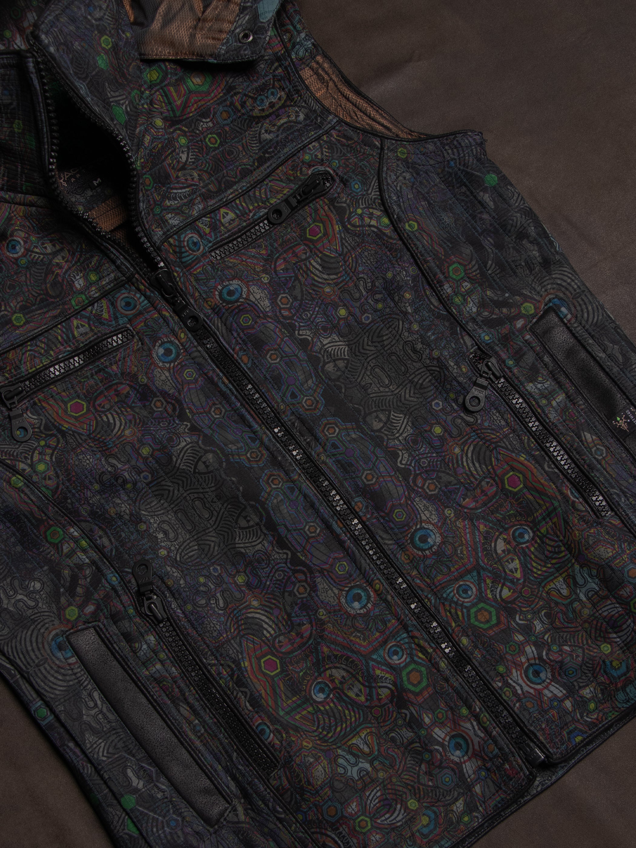 Sleeveless Jacket ALIEN / High Tech - PSYCHEDELIKA GALACTIKA