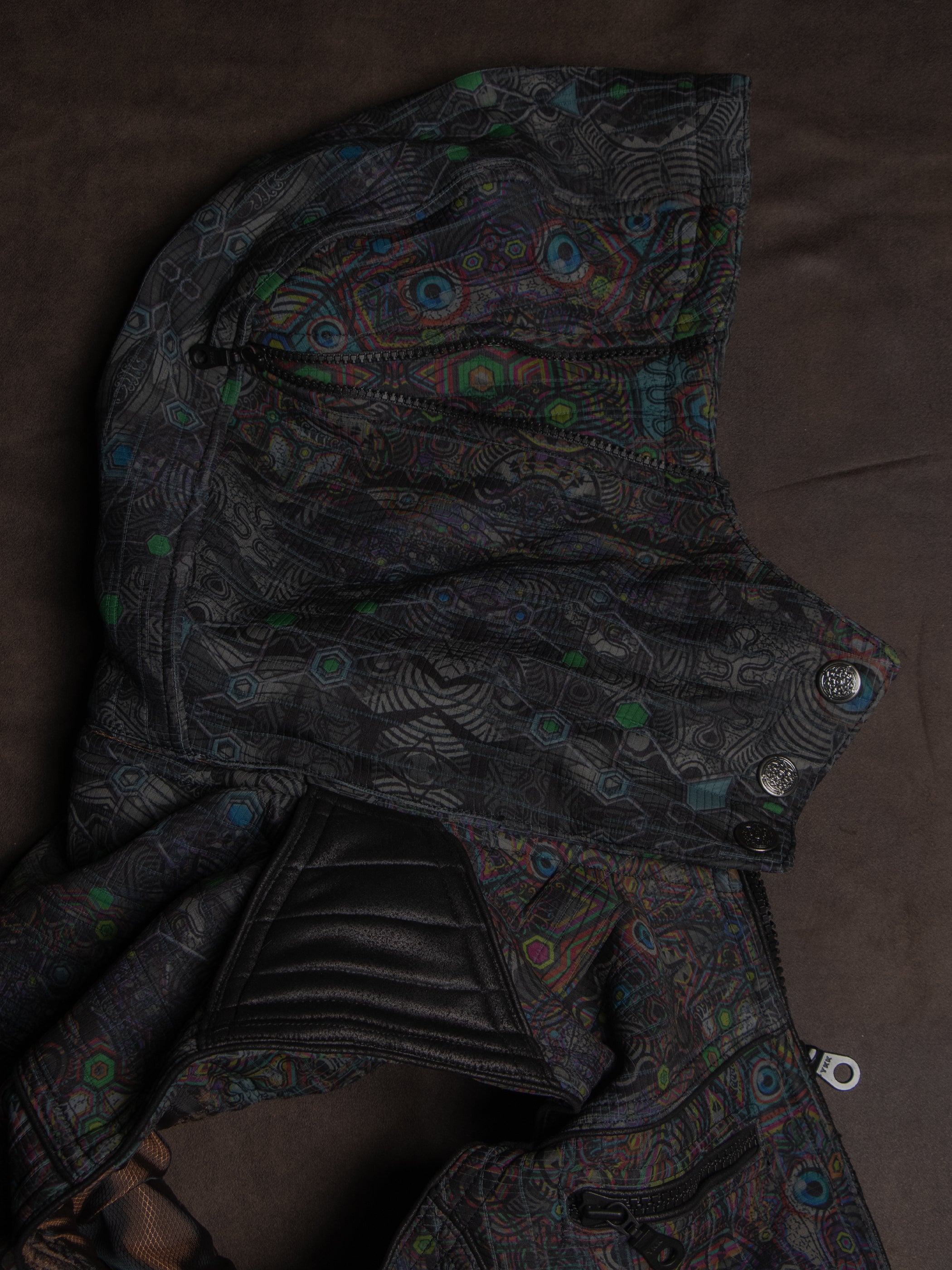 Sleeveless Jacket ALIEN / High Tech - PSYCHEDELIKA GALACTIKA