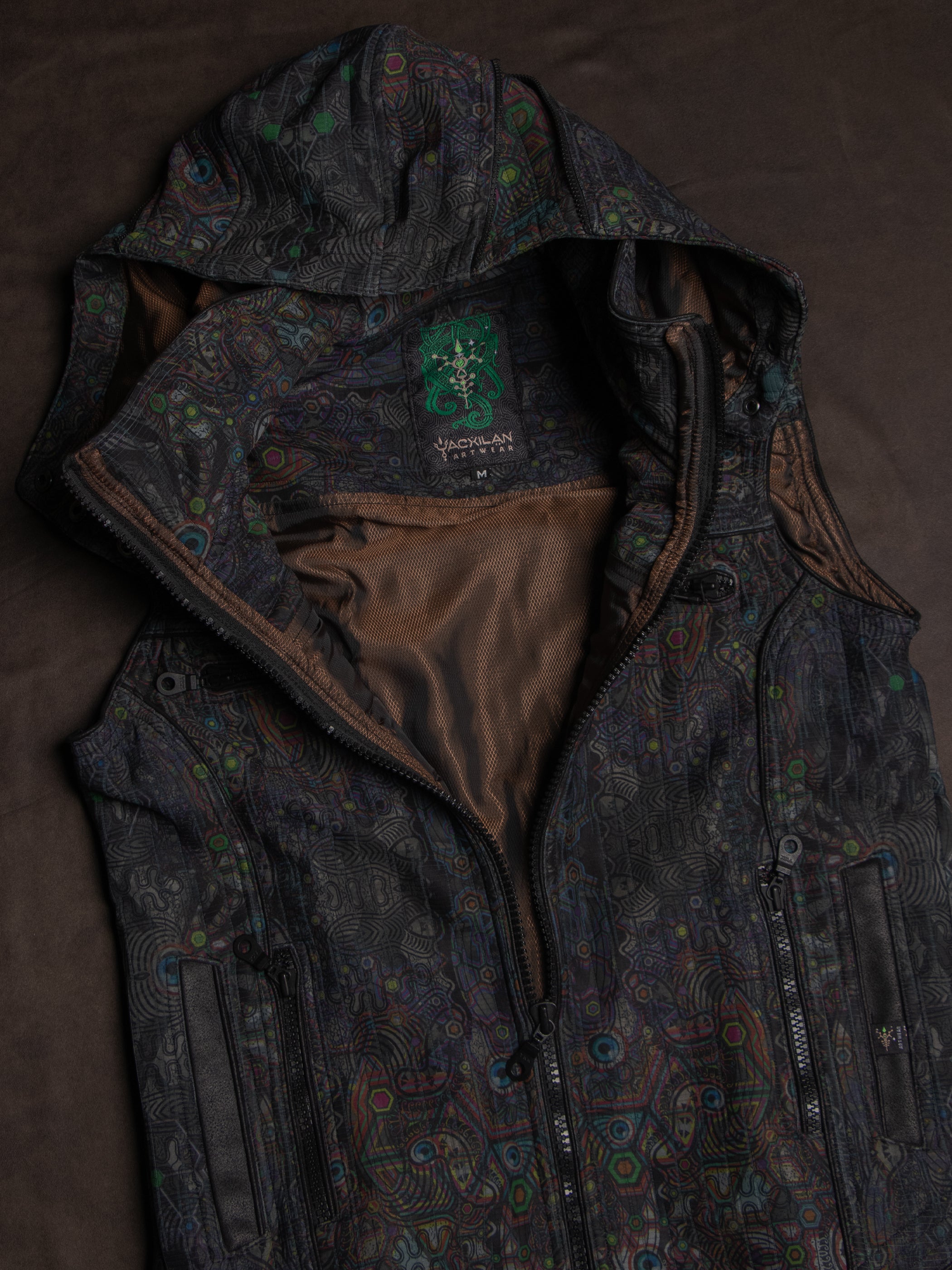 Sleeveless Jacket ALIEN / High Tech - PSYCHEDELIKA GALACTIKA