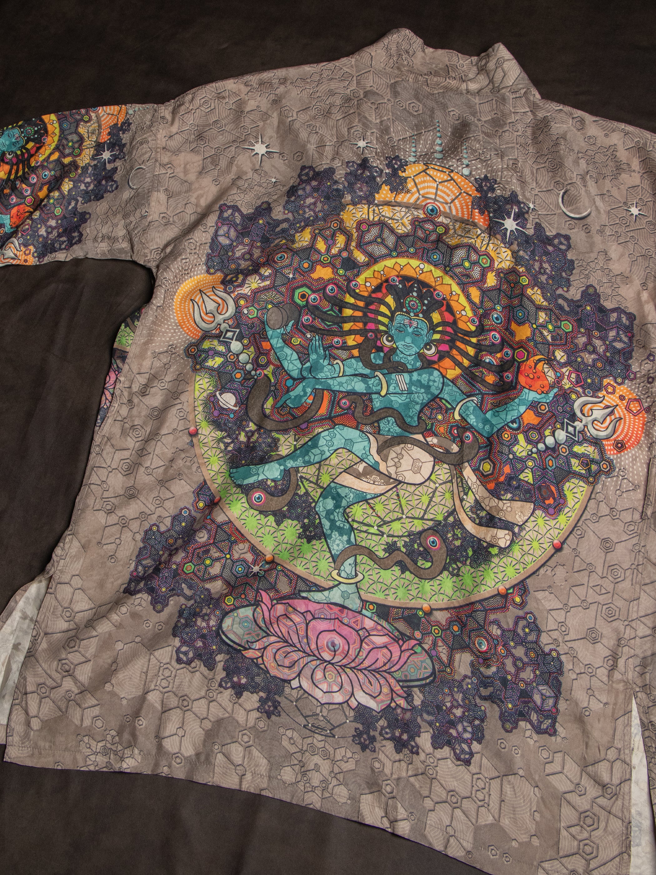 Classic Kimono / Textured Woven Cupro - NATARAJA Sunshine
