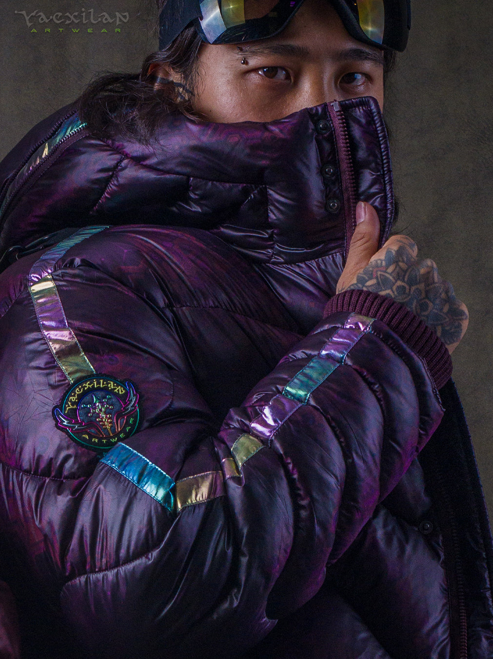 Puffer Jacket - Purple Haze ASTROCORAL