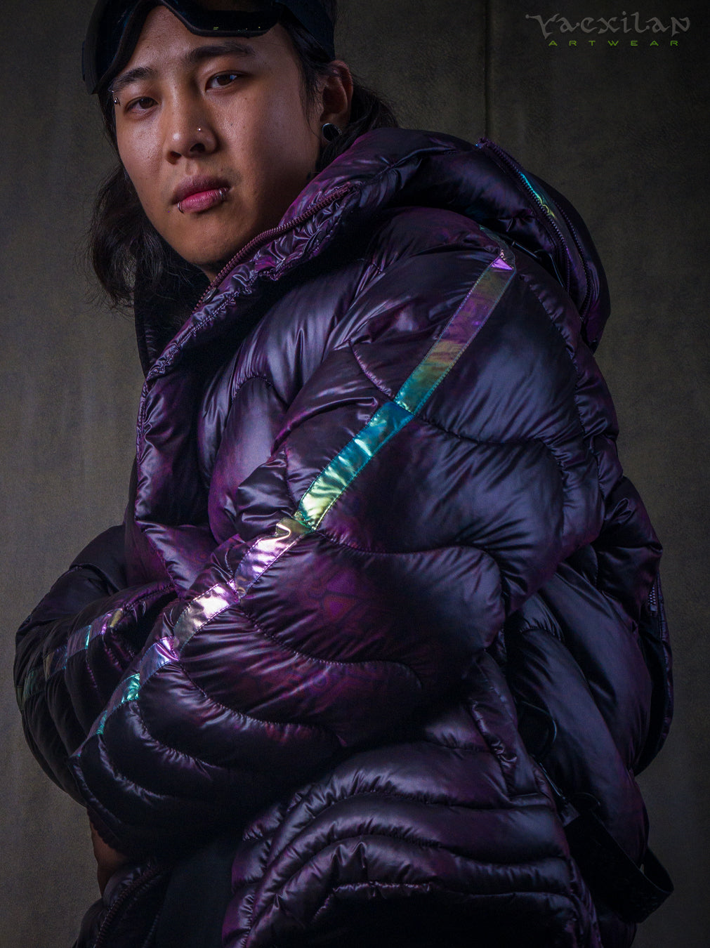 Puffer Jacket - Purple Haze ASTROCORAL