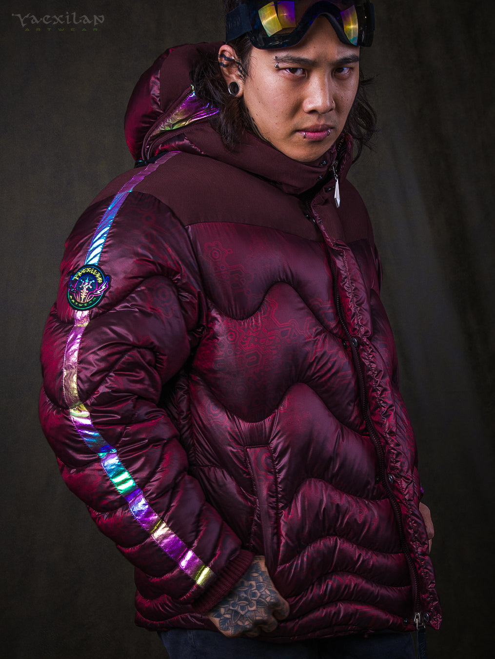Down Jacket Men & Pakpak / Nylon - Redwine DEMETRIO