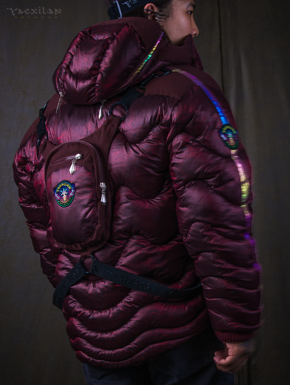 Down Jacket Men & Pakpak / Nylon - Redwine DEMETRIO