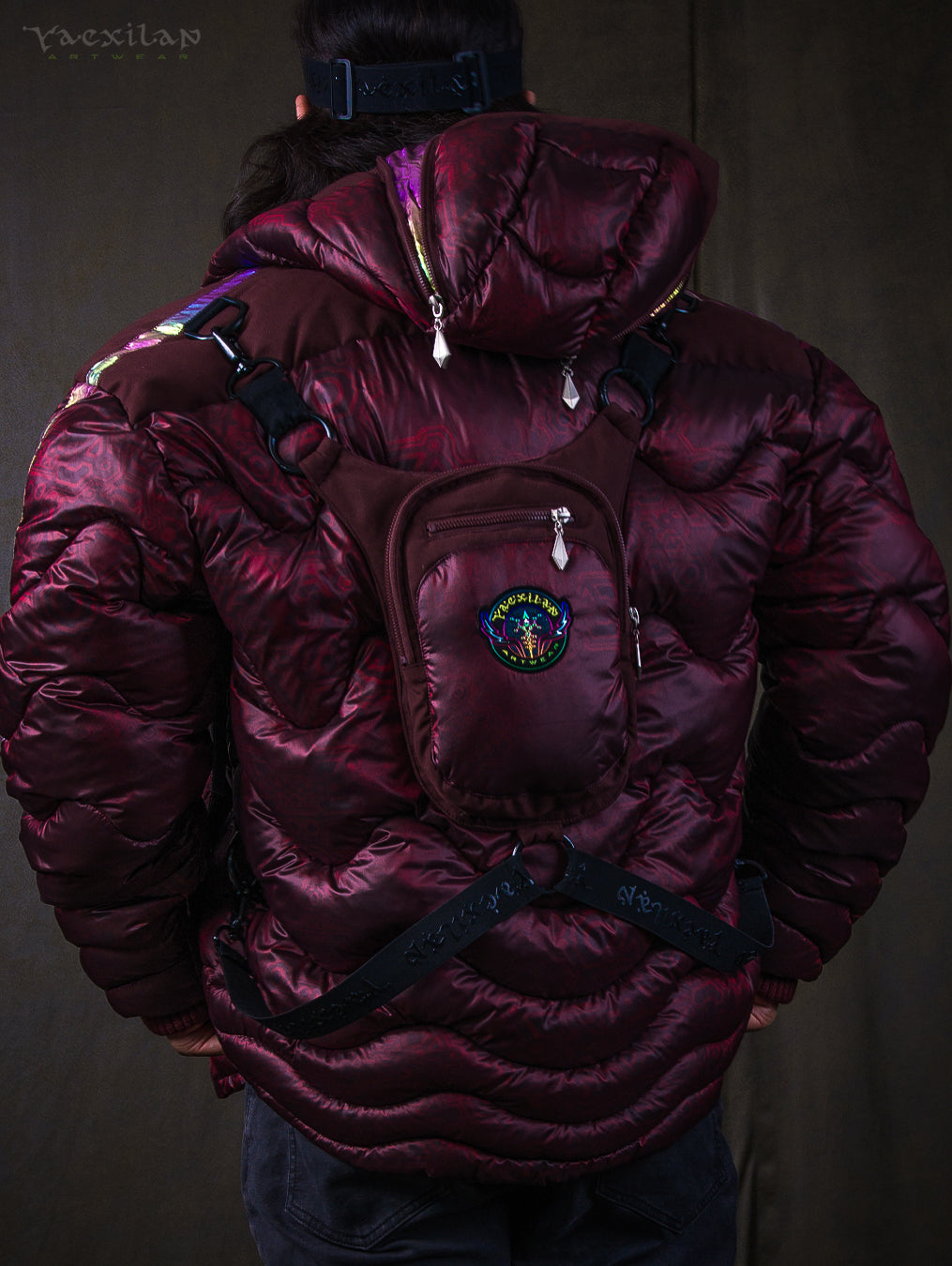 Down Jacket Men & Pakpak / Nylon - Redwine DEMETRIO