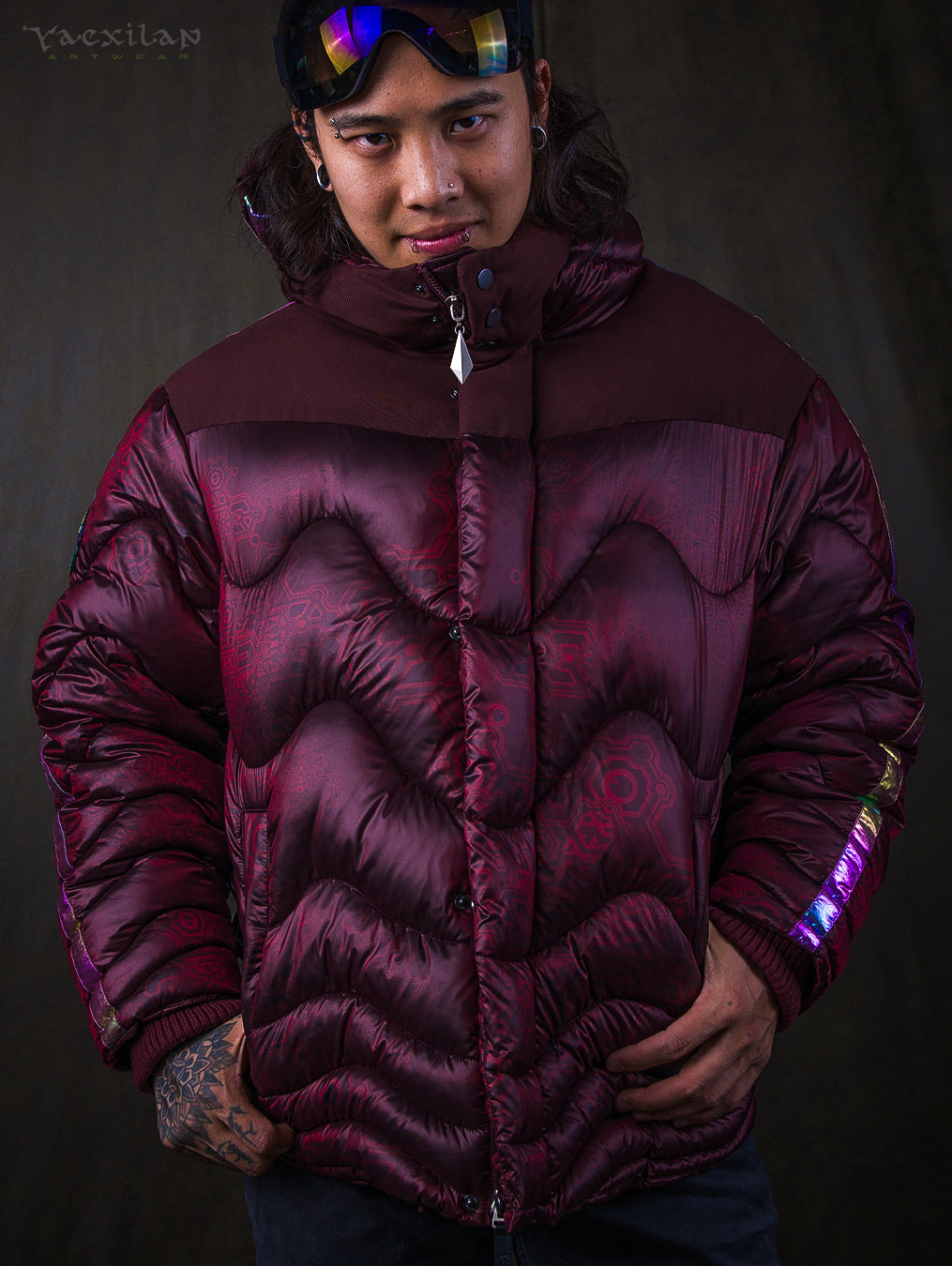 Down Jacket Men & Pakpak / Nylon - Redwine DEMETRIO
