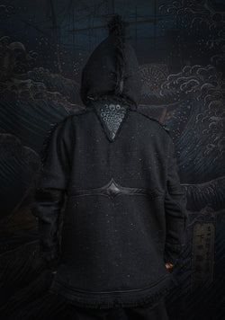 Hoodie Men SHAMANIK / Chanel - Blak BOHÊME